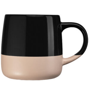 two-tone ceramic mug