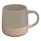 two-toned ceramic mug