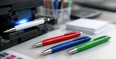 Kunststoff Kugelschreiber bedrucken lassen