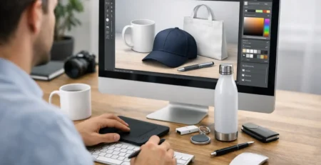Design Tool für Werbeartikel nutzen