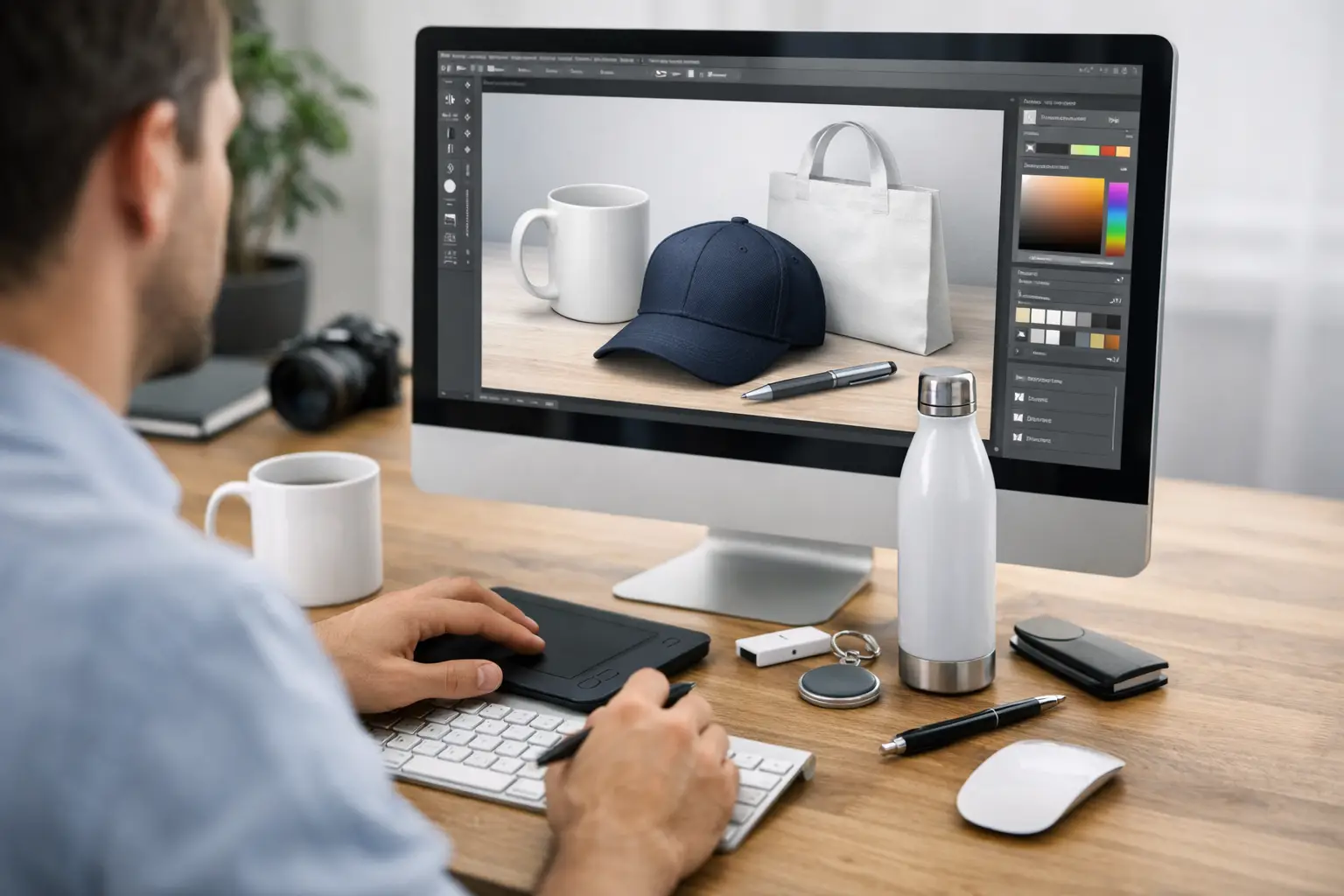 Design Tool für Werbeartikel nutzen
