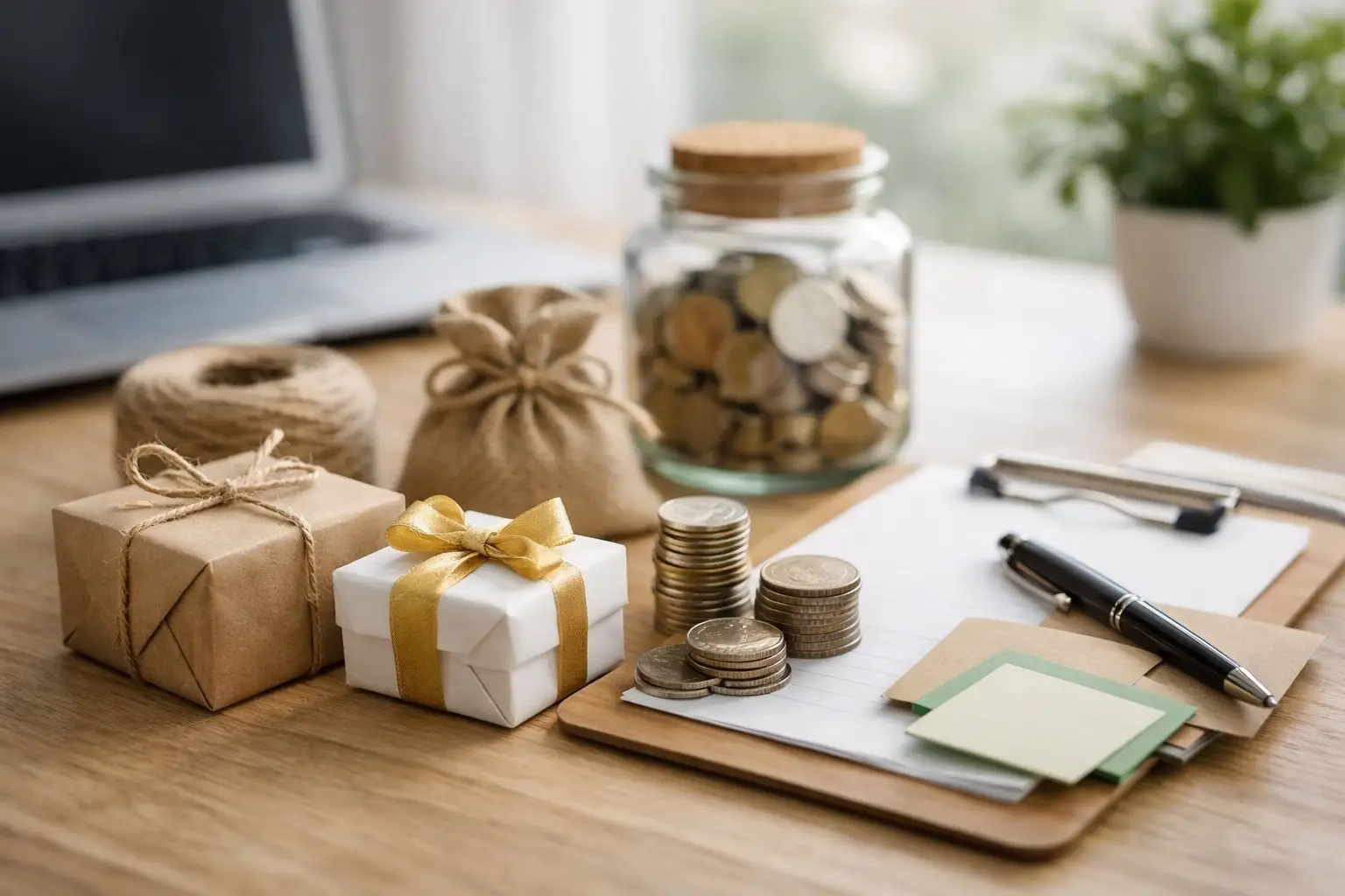 Kundengeschenke mit kleinem Budget planen