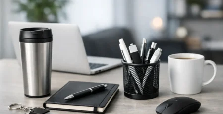 Werbeartikel für die Büroausstattung im Unternehmen