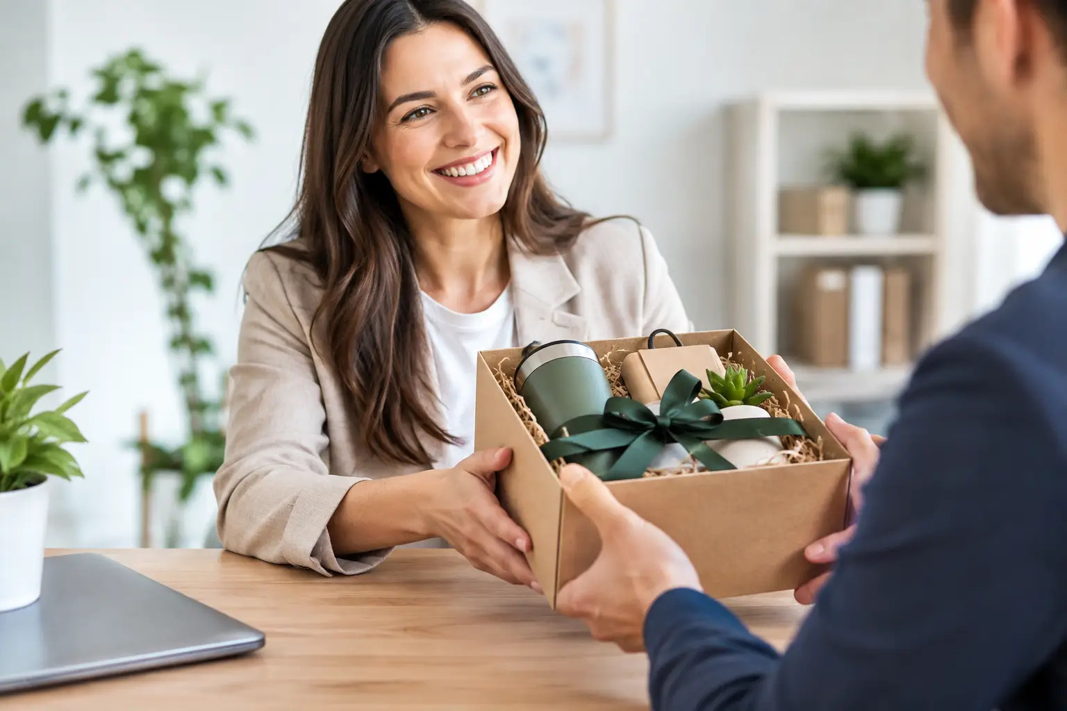 Geschenksets für Neukunden zusammenstellen