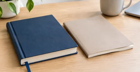 Hardcover versus Softcover Notizbücher im Vergleich